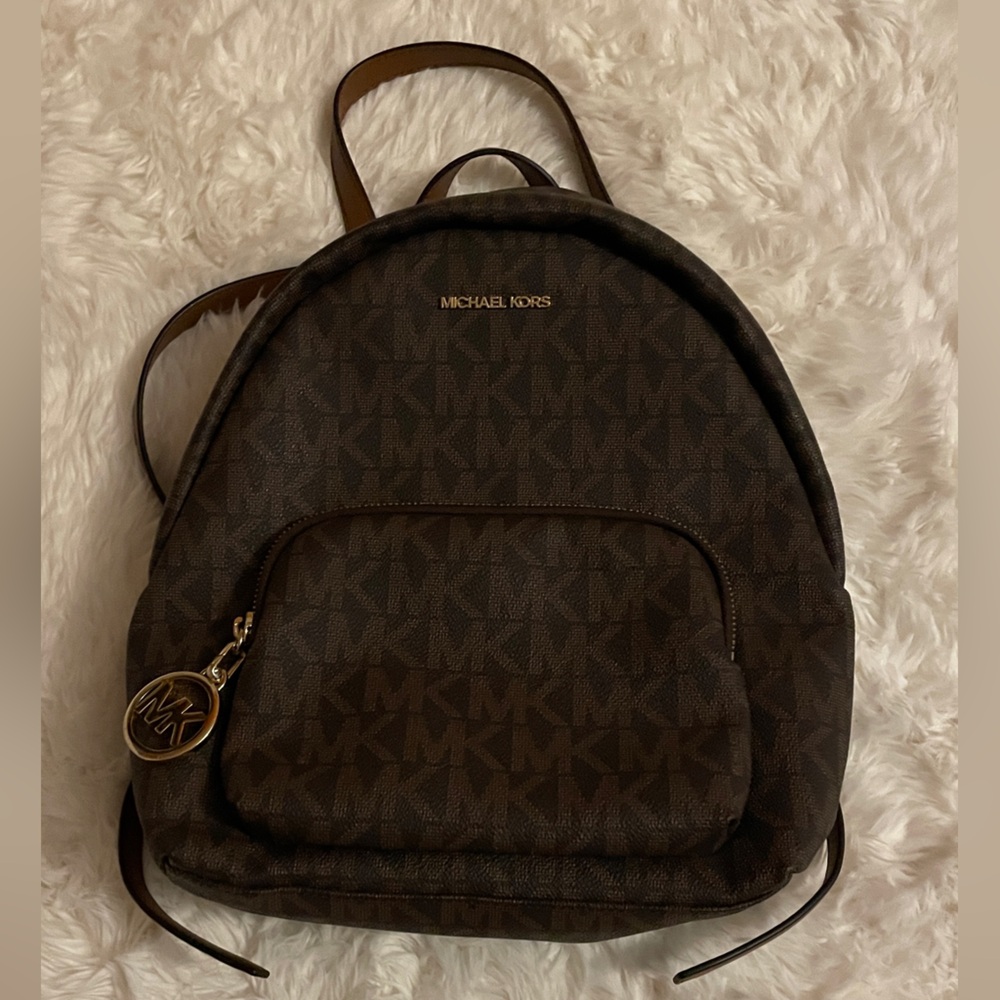 Michael Kors Brown Backpack Chic and Versatile